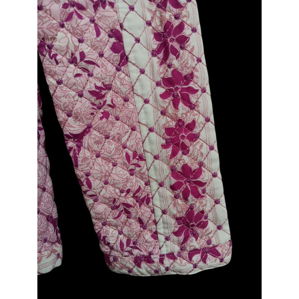 River Island Quilted Floral Jacket with pockets, Tie Waist & Matching Shorts - Picture 10 of 15